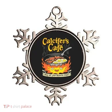 Calcifer's Cafe May All Your Bacon Eggs  Ornament