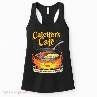 Calcifer's Cafe May All Your Bacon Eggs  Women's Tank Top