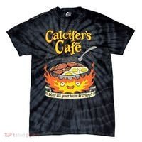 Calcifer's Cafe May All Your Bacon Eggs  Tie-Dye T-Shirt thumb 0