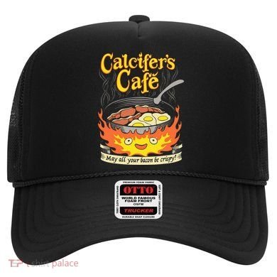 Calcifer's Cafe May All Your Bacon Eggs  Hat