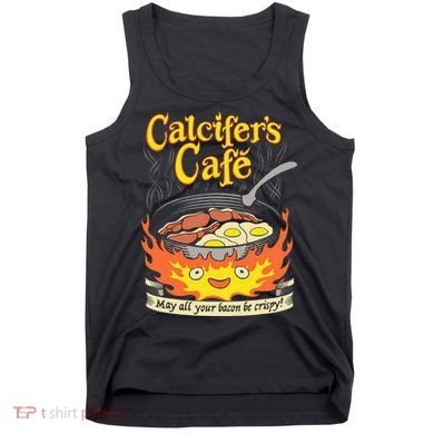 Calcifer's Cafe May All Your Bacon Eggs  Tank Top