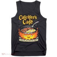 Calcifer's Cafe May All Your Bacon Eggs  Tank Top thumb 0