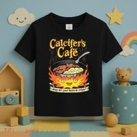 Calcifer's Cafe May All Your Bacon Eggs  Toddler T-Shirt thumb 3
