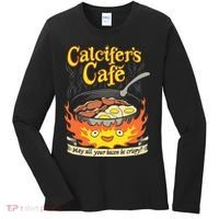 Calcifer's Cafe May All Your Bacon Eggs  Women's Long Sleeve Shirt thumb 0