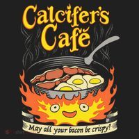 Calcifer's Cafe May All Your Bacon Eggs  Kids Long Sleeve Plaid Pajama Set thumb 2