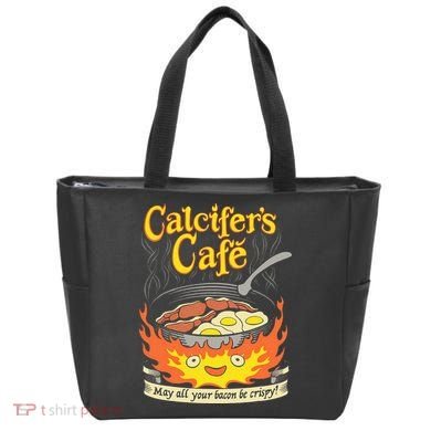 Calcifer's Cafe May All Your Bacon Eggs  Tote Bag