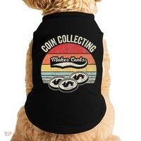 Coin Collecting Makes Cents Retro Style Doggie Tank thumb 0