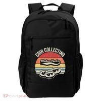Coin Collecting Makes Cents Retro Style Backpack thumb 0