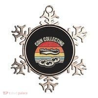 Coin Collecting Makes Cents Retro Style Ornament thumb 0