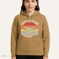 Coin Collecting Makes Cents Retro Style Hoodie thumb 5