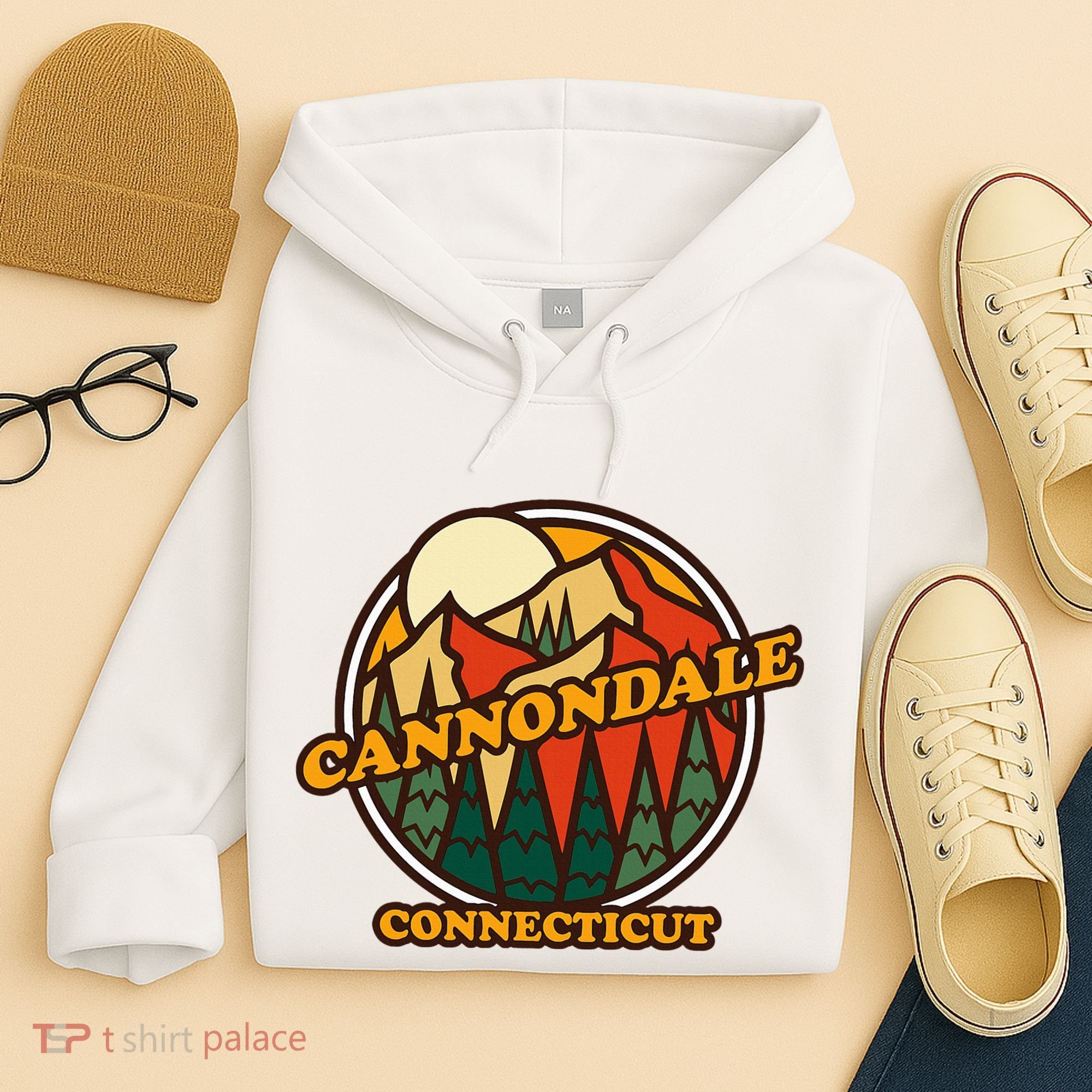 Cannondale Connecticut Mountain Hiking Souvenir Hoodie