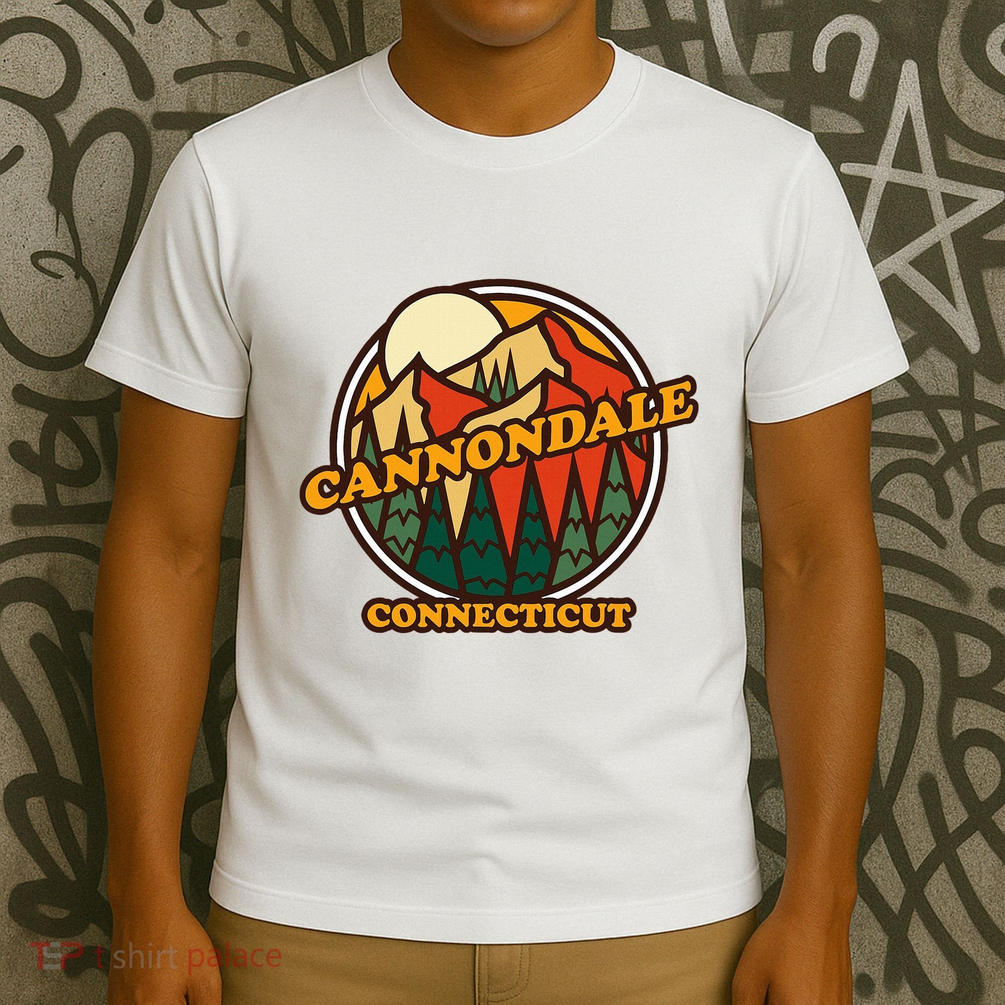 Cannondale Connecticut Mountain Hiking Souvenir T-Shirt