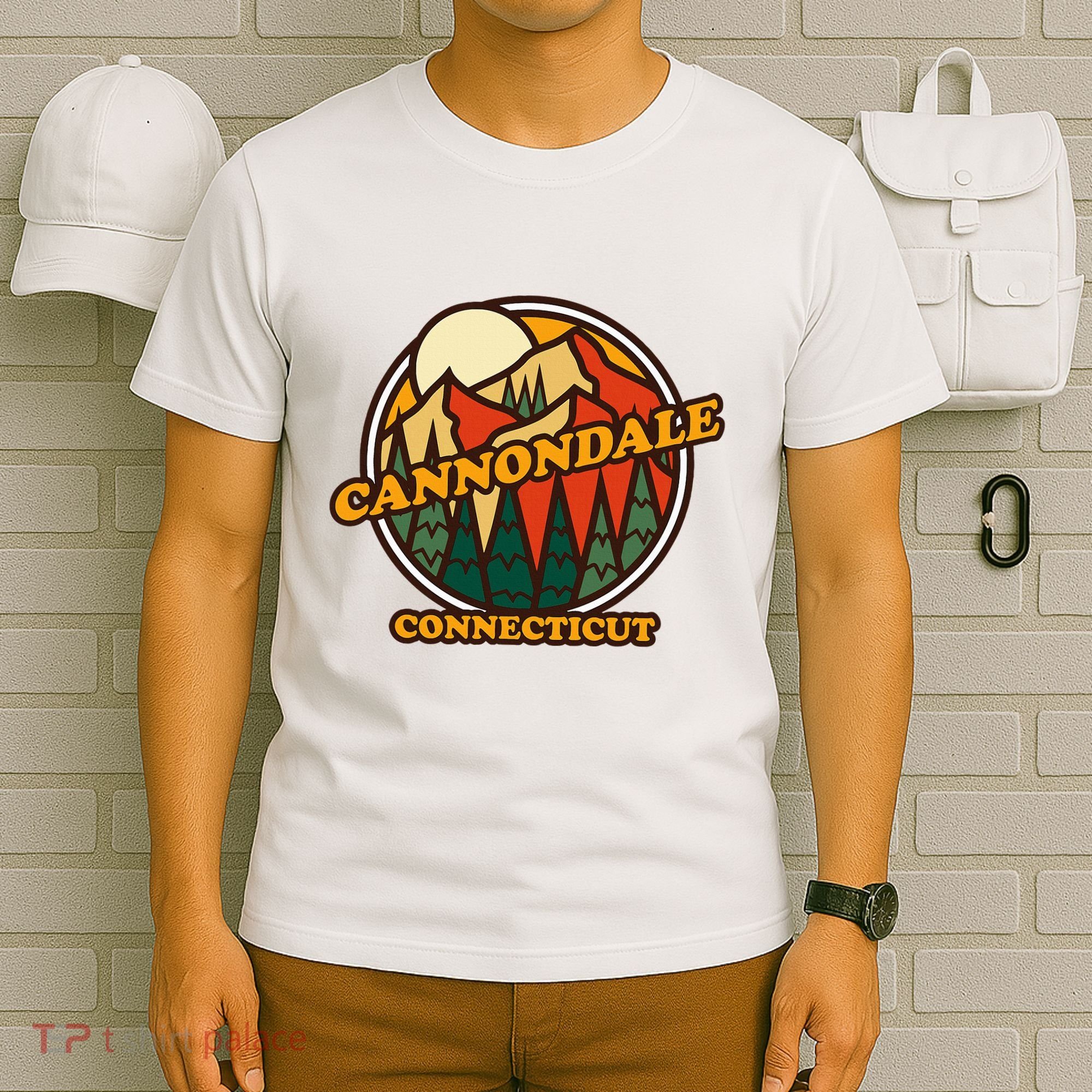 Cannondale Connecticut Mountain Hiking Souvenir T-Shirt