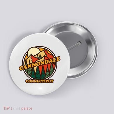 Cannondale Connecticut Mountain Hiking Souvenir Button