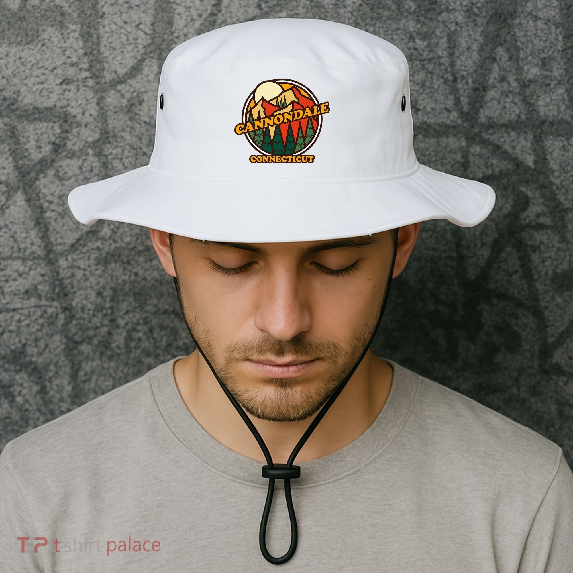 Cannondale Connecticut Mountain Hiking Souvenir Bucket Hat