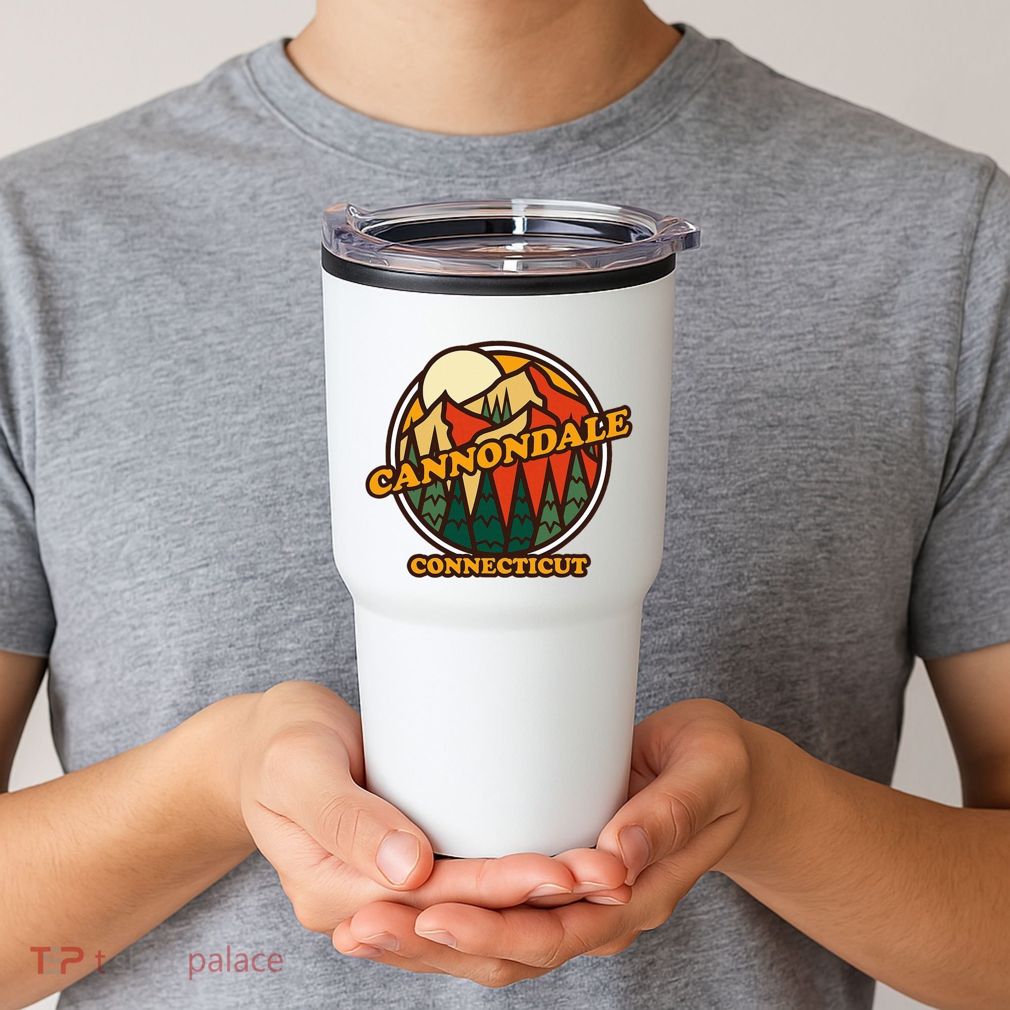 Cannondale Connecticut Mountain Hiking Souvenir Tumbler