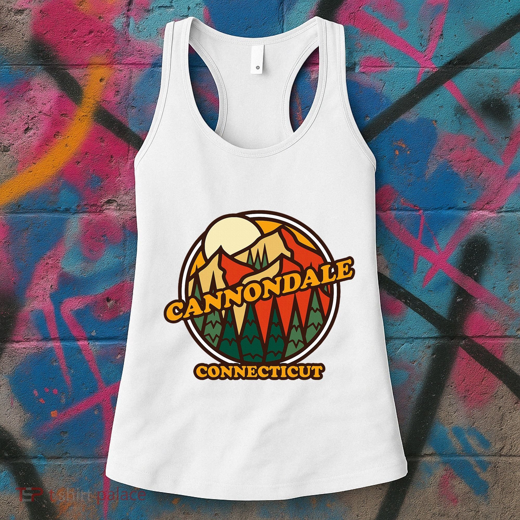 Cannondale Connecticut Mountain Hiking Souvenir Women's Tank Top