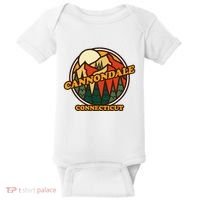 Cannondale Connecticut Mountain Hiking Souvenir Baby Bodysuit thumb 0
