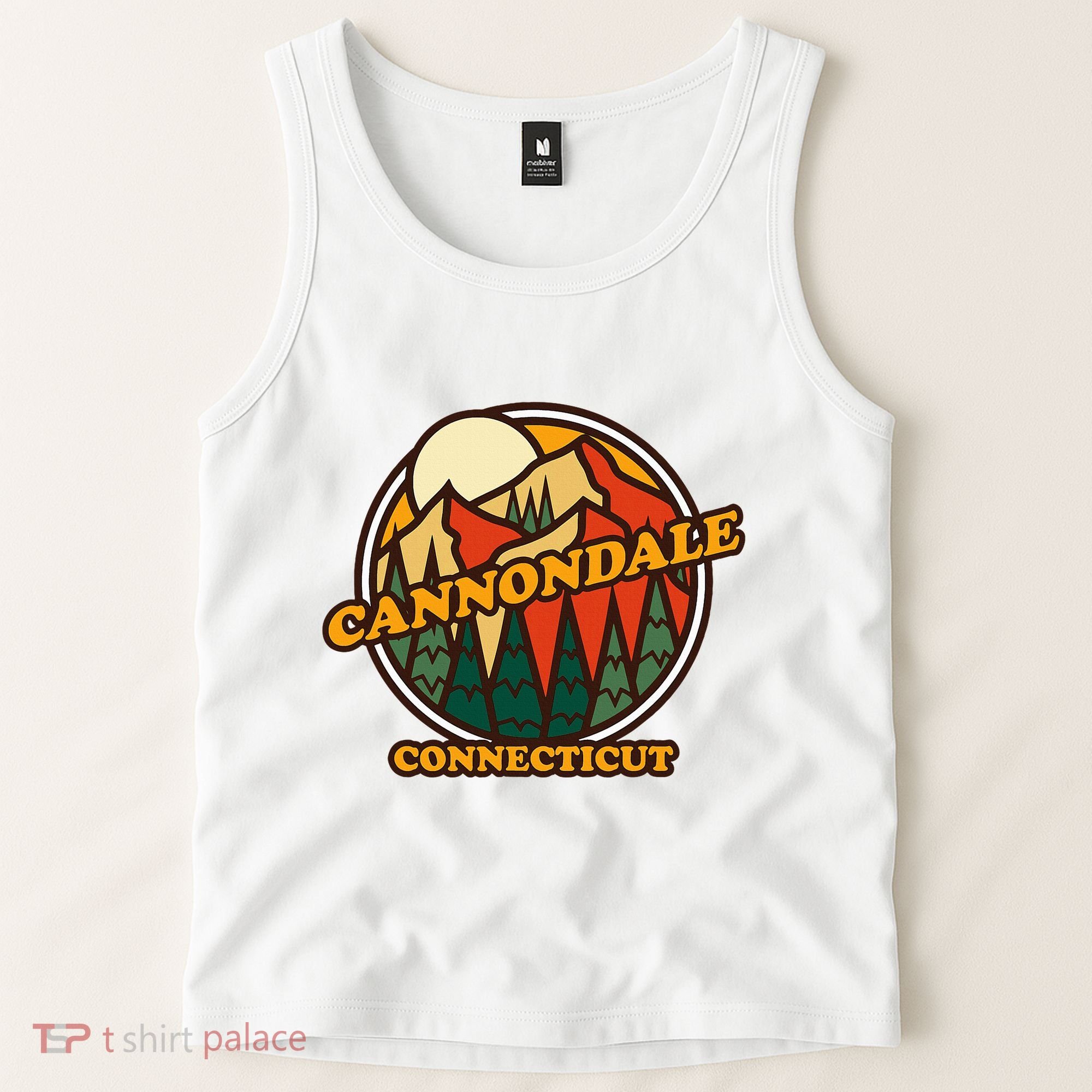 Cannondale Connecticut Mountain Hiking Souvenir Tank Top
