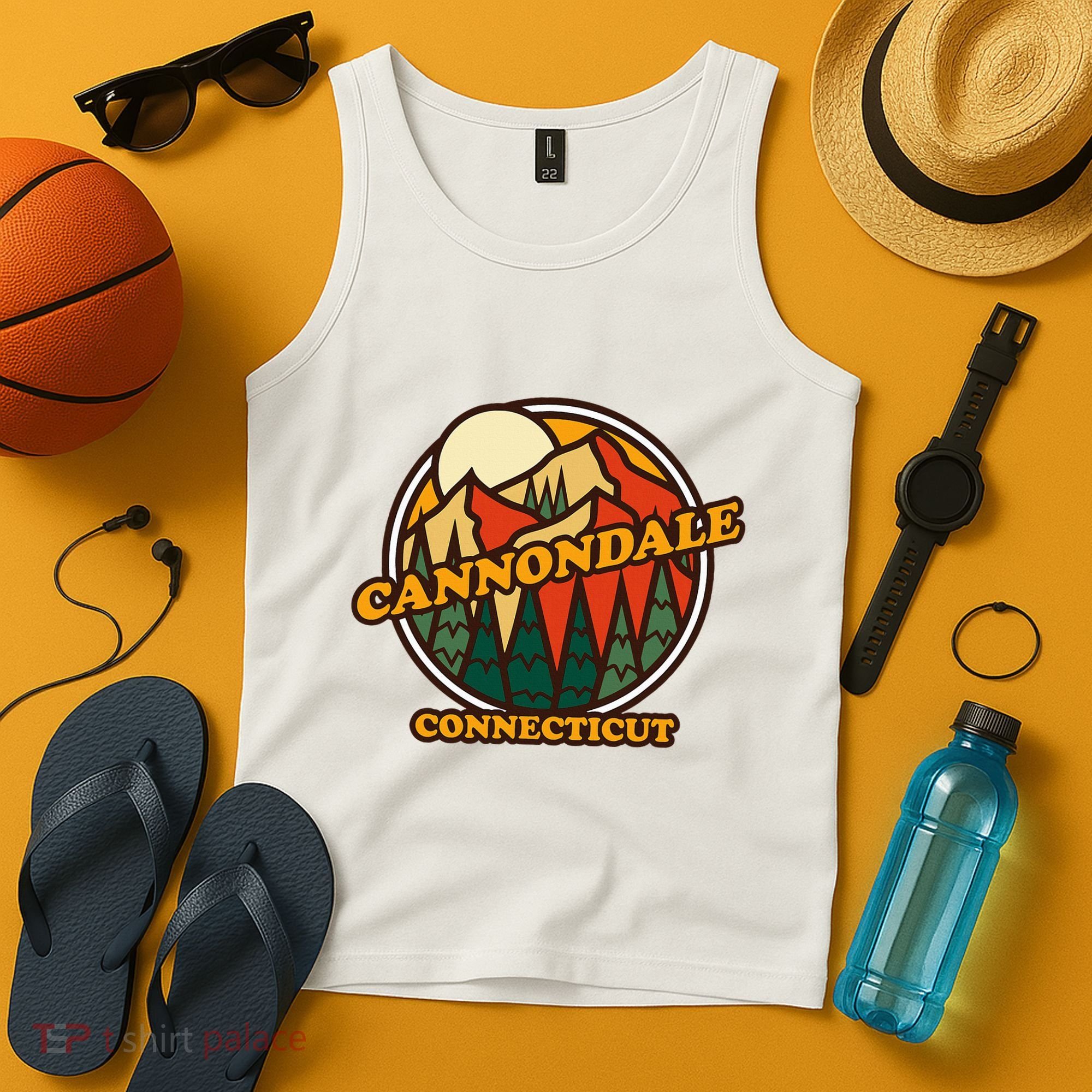 Cannondale Connecticut Mountain Hiking Souvenir Tank Top