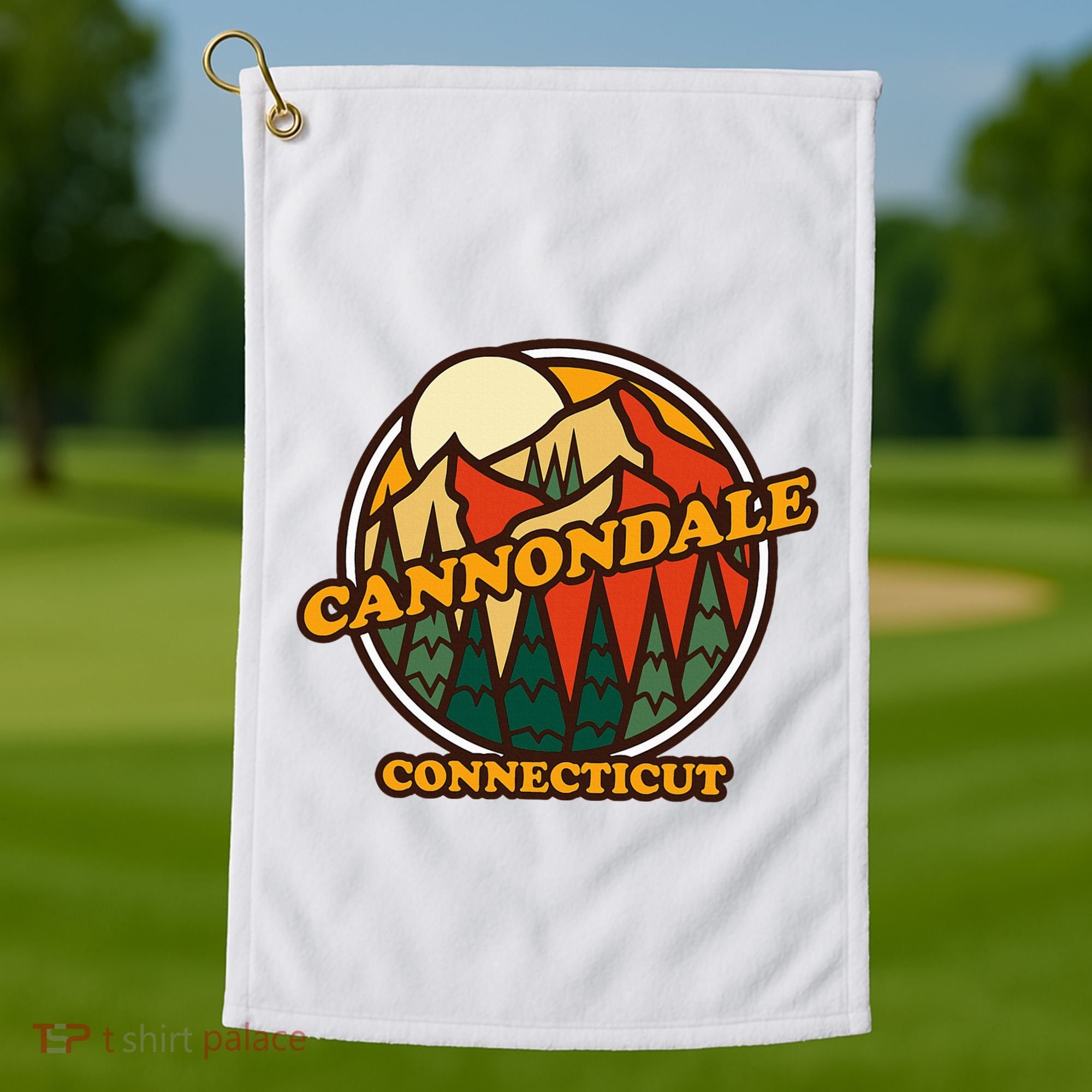 Cannondale Connecticut Mountain Hiking Souvenir Golf Towel