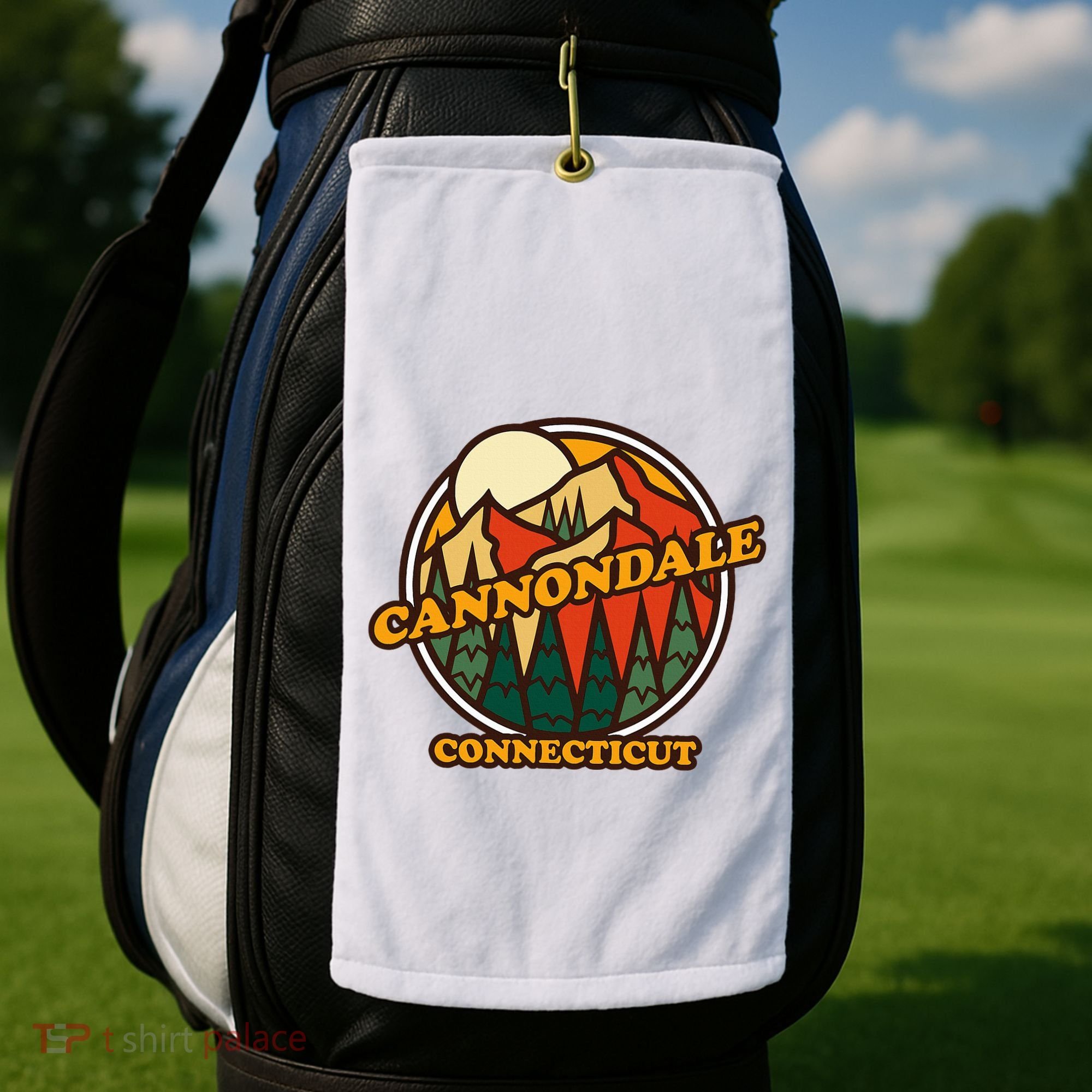 Cannondale Connecticut Mountain Hiking Souvenir Golf Towel