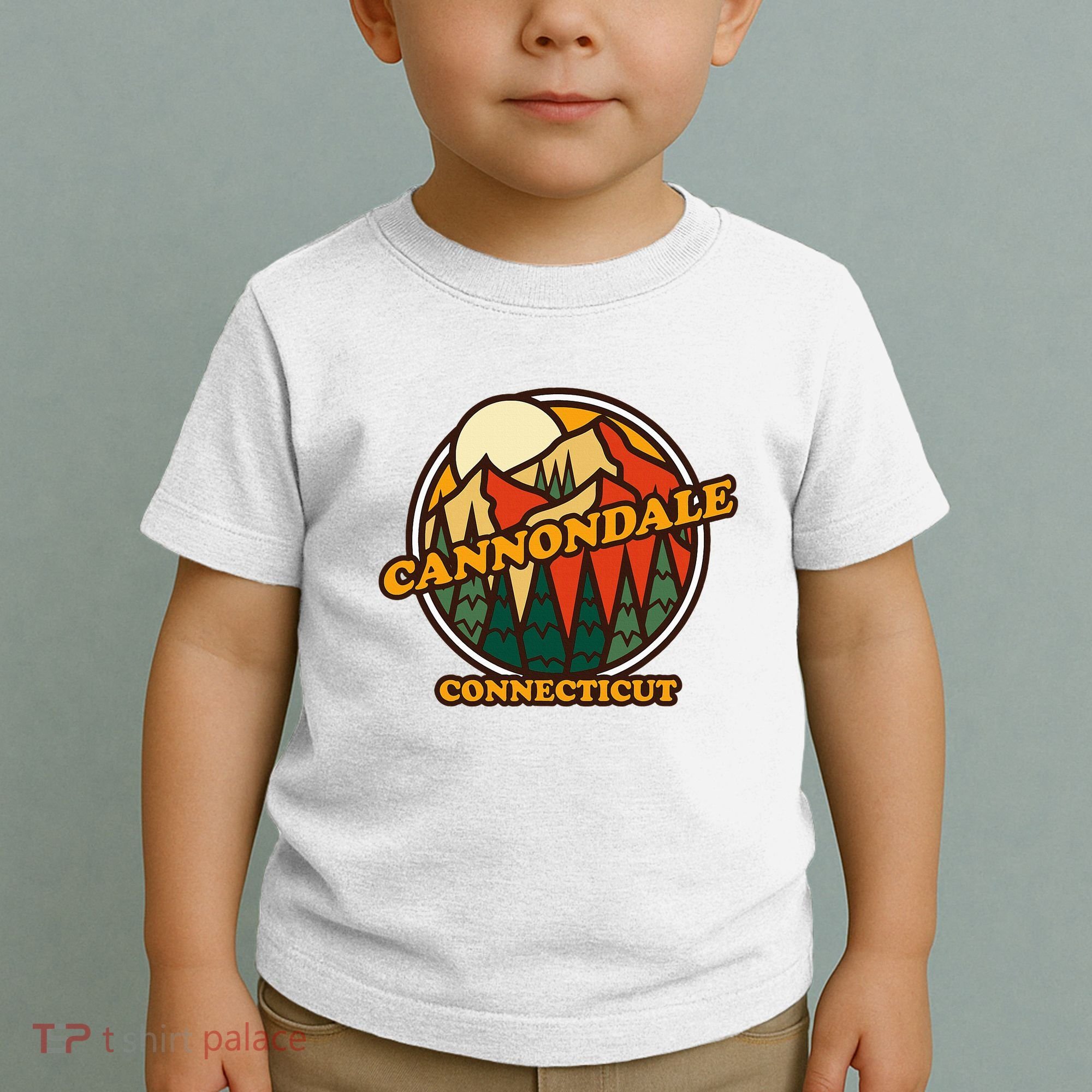 Cannondale Connecticut Mountain Hiking Souvenir Toddler T-Shirt