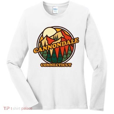 Cannondale Connecticut Mountain Hiking Souvenir Women's Long Sleeve Shirt