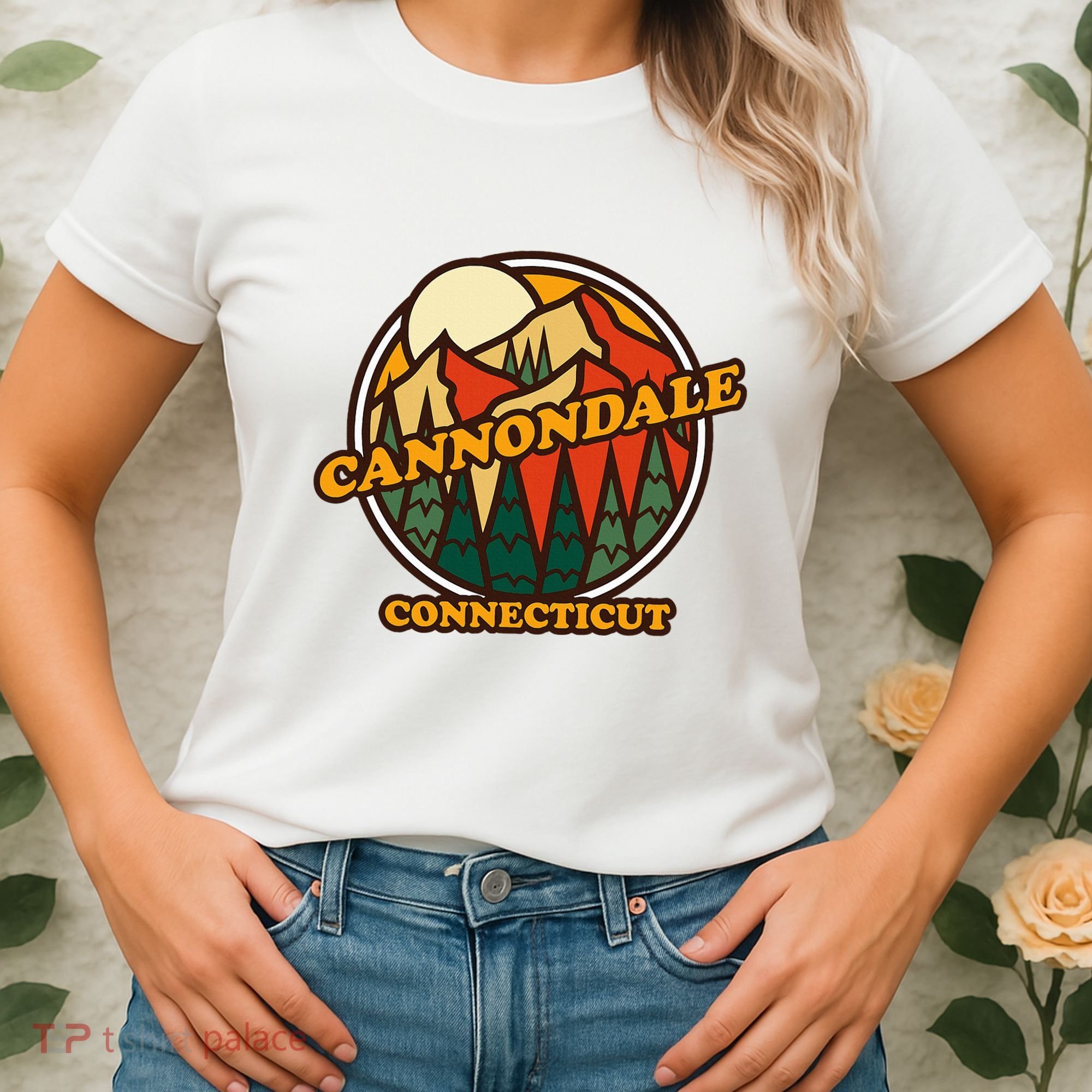 Cannondale Connecticut Mountain Hiking Souvenir Women's T-Shirt