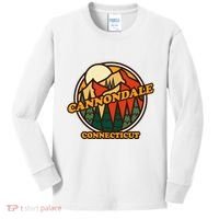 Cannondale Connecticut Mountain Hiking Souvenir Kids Long Sleeve Shirt thumb 0