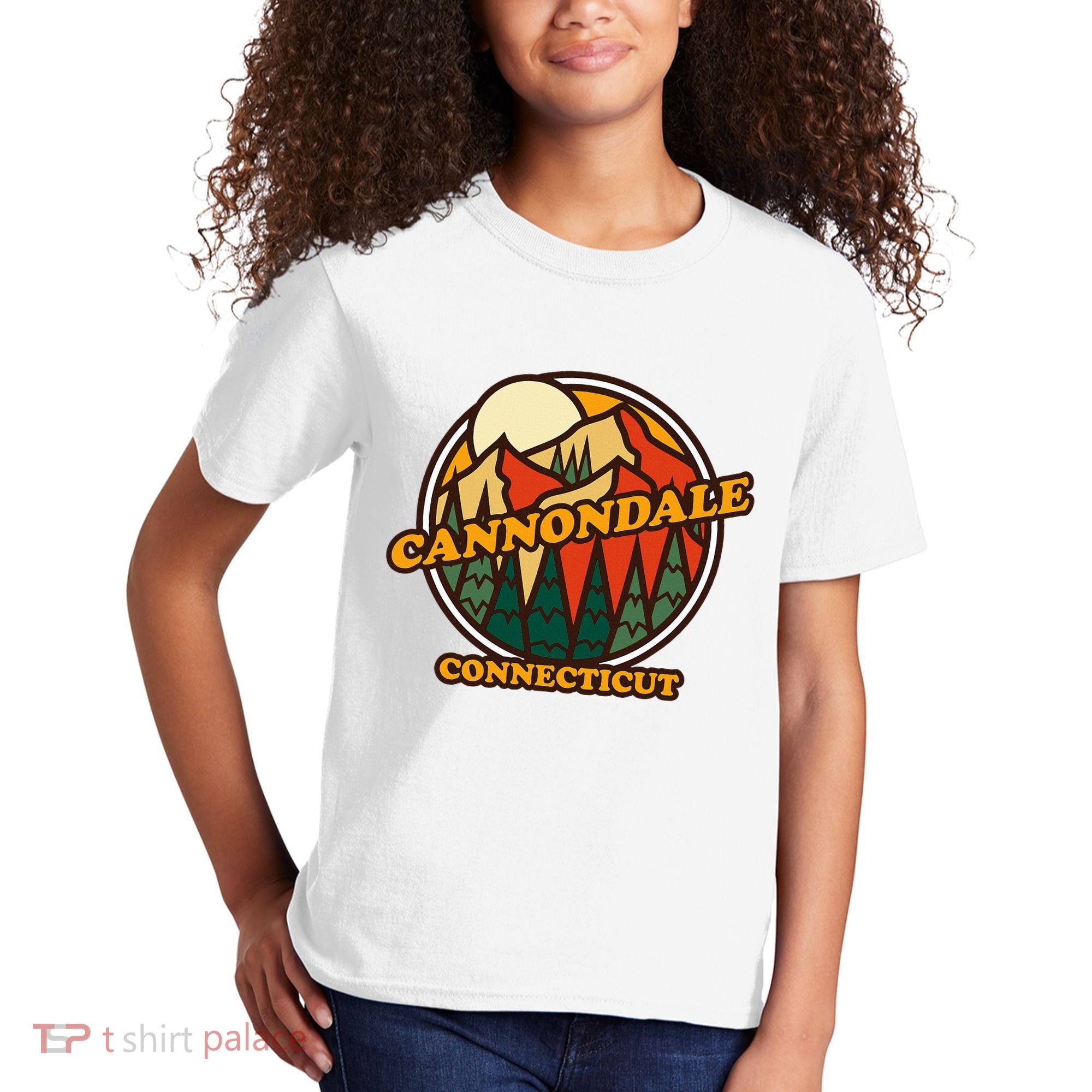 Cannondale Connecticut Mountain Hiking Souvenir Kids T-Shirt