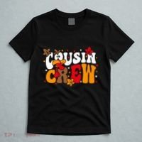 Cousin Crew Matching Shirts Turkey Face Thanksgiving T-Shirt thumb 5