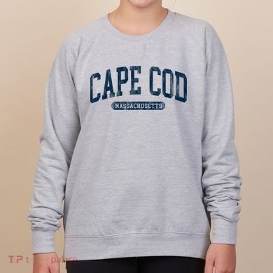 Cape Cod Massachusetts Retro Preppy Throwback Women's Sweatshirt