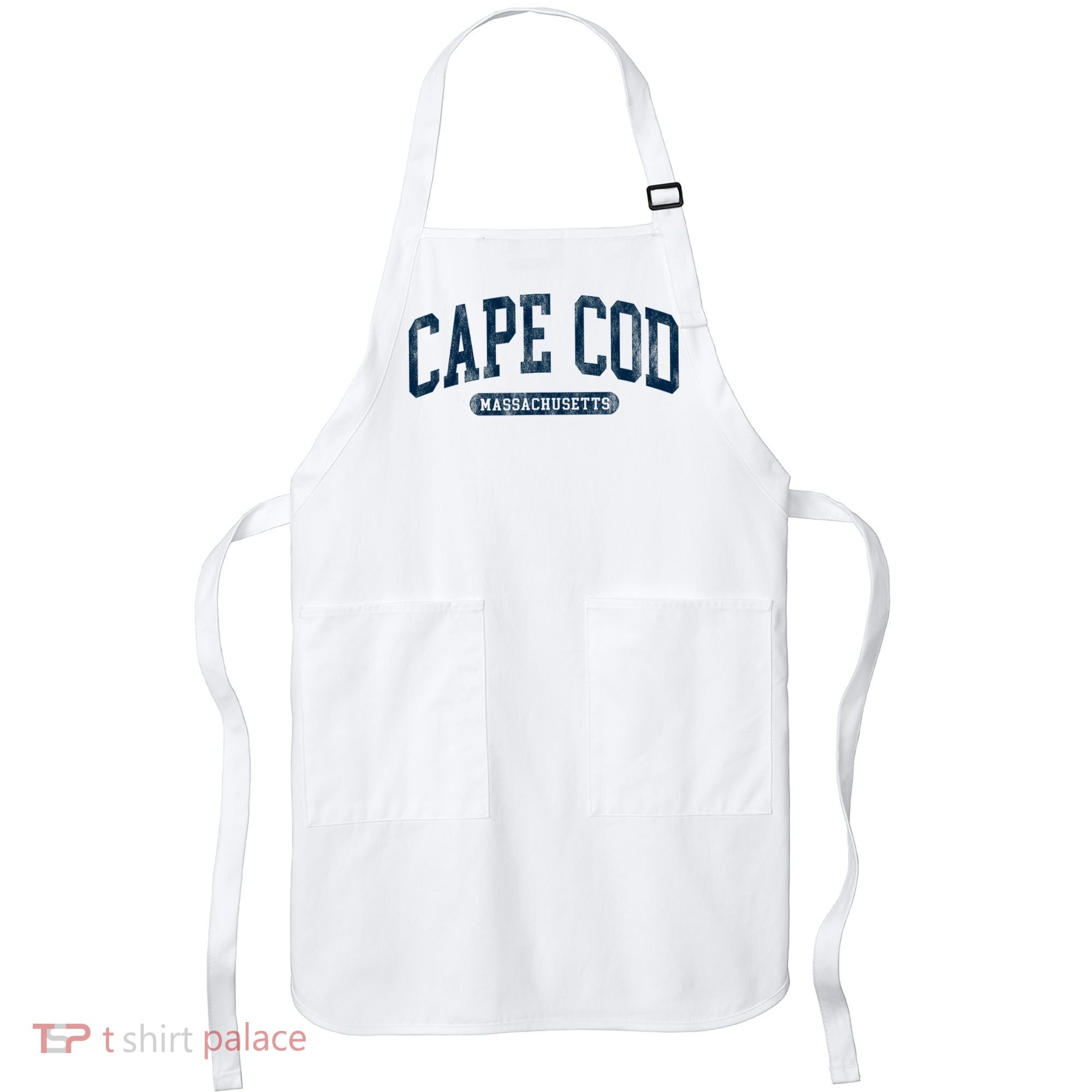 Cape Cod Massachusetts Retro Preppy Throwback Apron