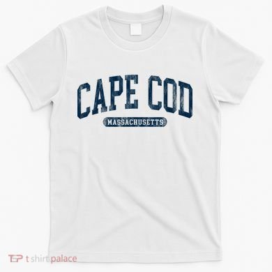 Cape Cod Massachusetts Retro Preppy Throwback T-Shirt