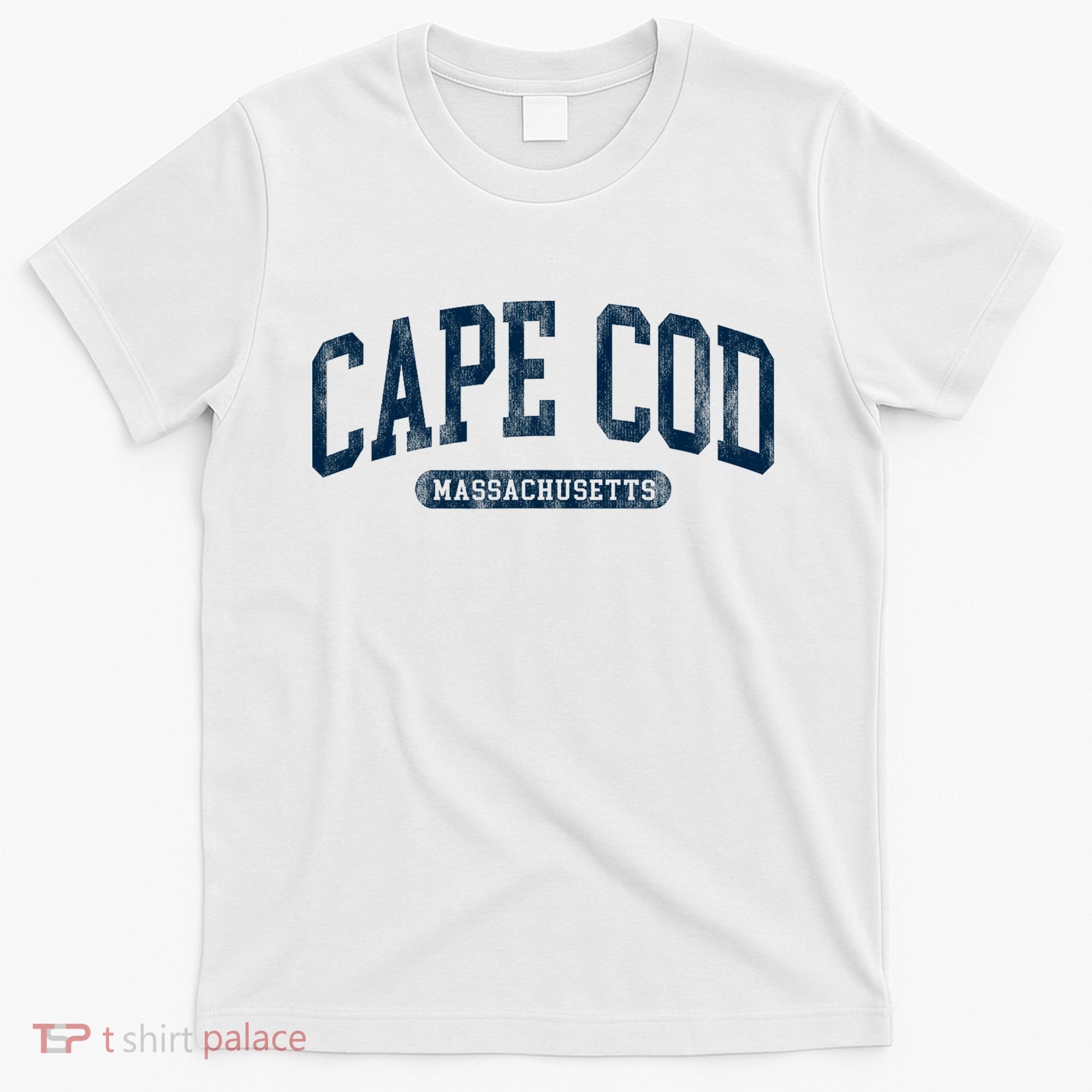 Cape Cod Massachusetts Retro Preppy Throwback T-Shirt