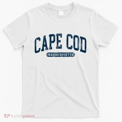 Cape Cod Massachusetts Retro Preppy Throwback T-Shirt