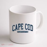 Cape Cod Massachusetts Retro Preppy Throwback Coffee Mug thumb 1