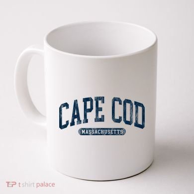 Cape Cod Massachusetts Retro Preppy Throwback Coffee Mug