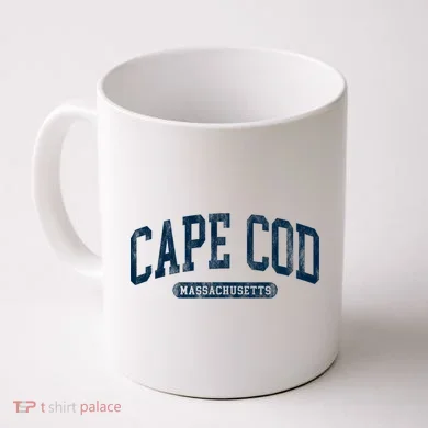 Cape Cod Massachusetts Retro Preppy Throwback Coffee Mug