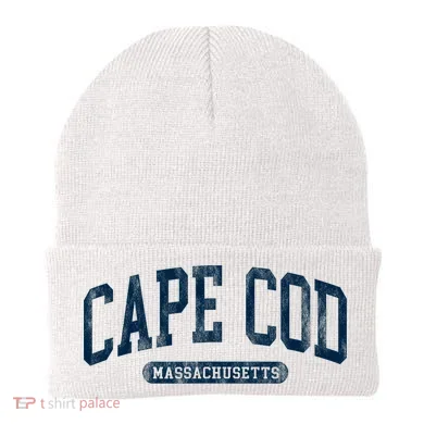 Cape Cod Massachusetts Retro Preppy Throwback Beanie