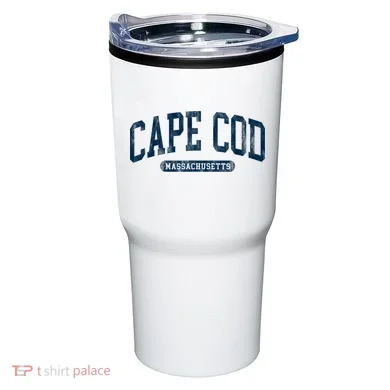 Cape Cod Massachusetts Retro Preppy Throwback Tumbler