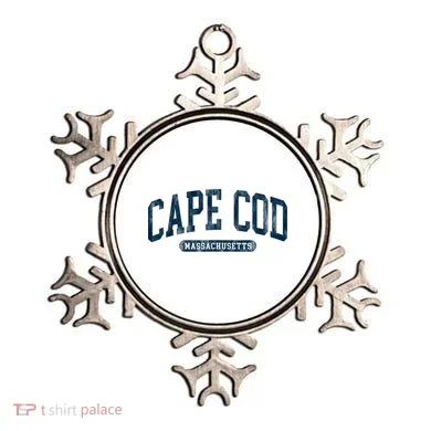 Cape Cod Massachusetts Retro Preppy Throwback Ornament