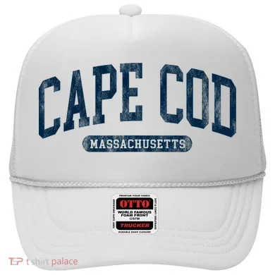 Cape Cod Massachusetts Retro Preppy Throwback Hat