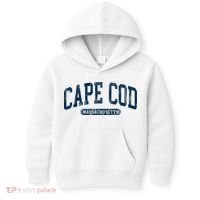 Cape Cod Massachusetts Retro Preppy Throwback Kids Hoodie thumb 0