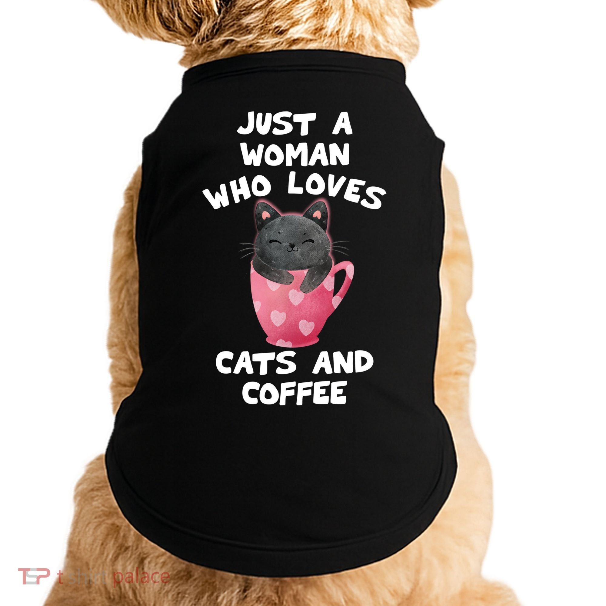 Cat Coffee Mug Just A Who Loves Cats And Coffee Gift Doggie Tank