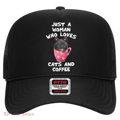 Cat Coffee Mug Just A Who Loves Cats And Coffee Gift Hat
