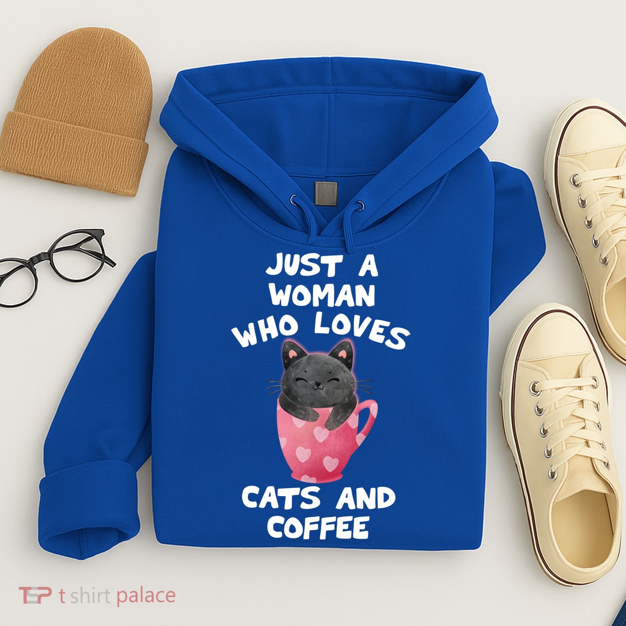 Cat Coffee Mug Just A Who Loves Cats And Coffee Gift Hoodie