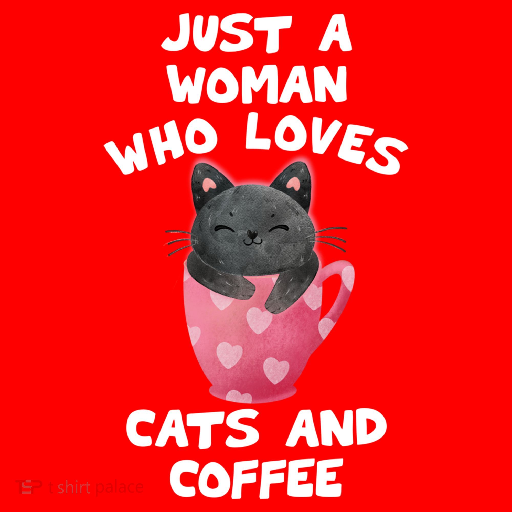 Cat Coffee Mug Just A Who Loves Cats And Coffee Gift Santa Hat