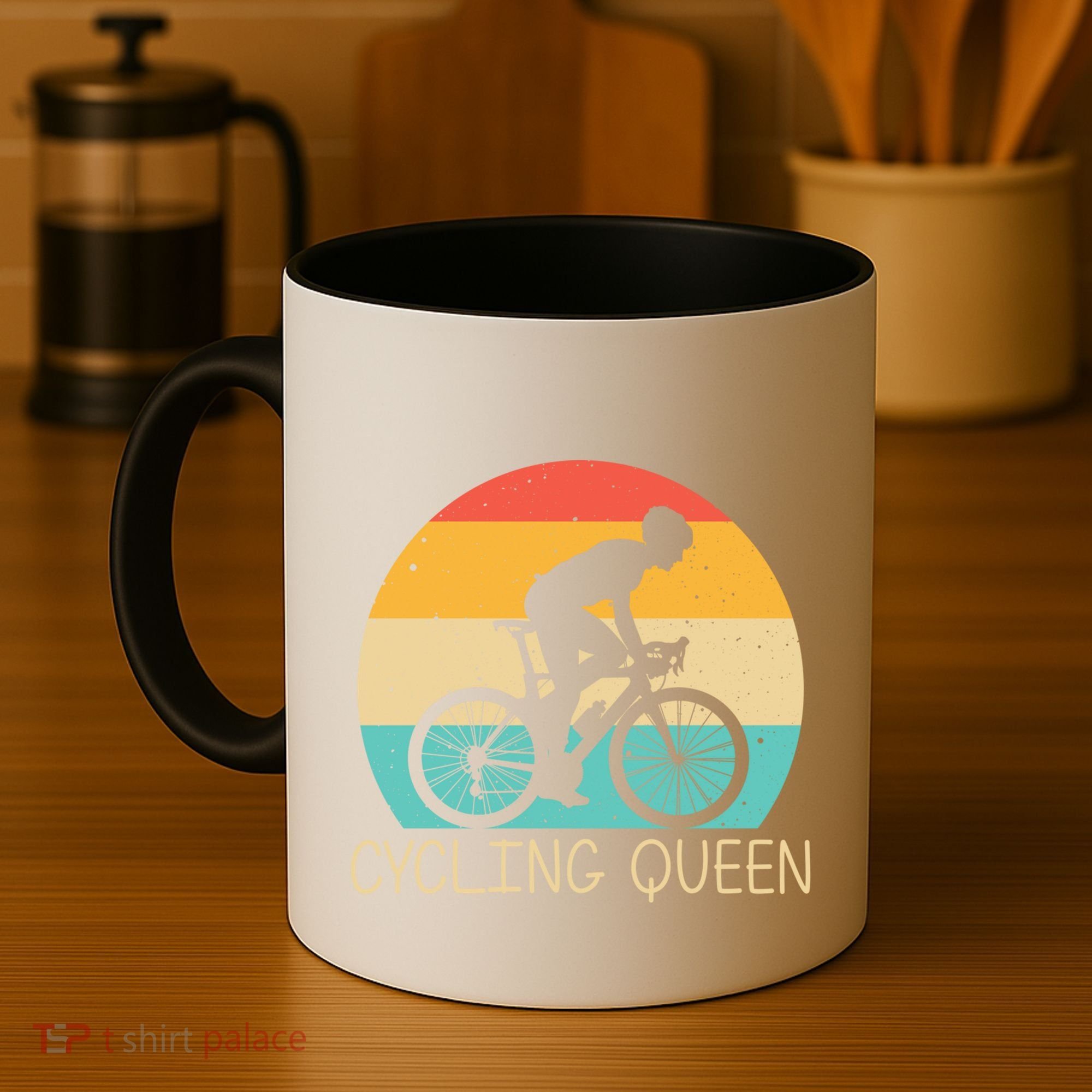 Cool Cycling Mom Cyclist Bicycle Mountain Biking Funny Gift Coffee Mug